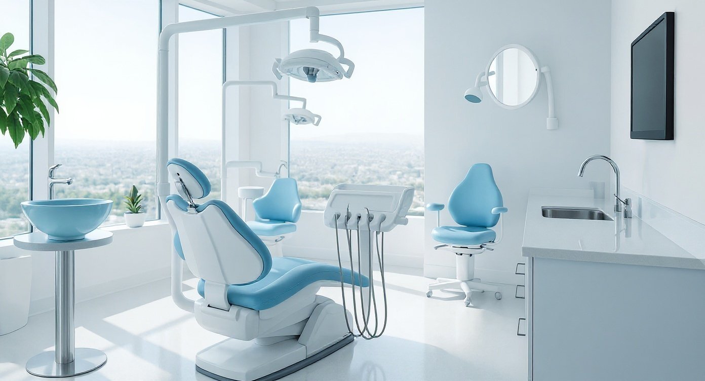 Modern dental office interior